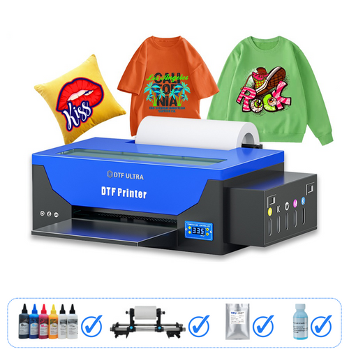 DTF ULTRA A3 R1390 DTF Printer (Direct to Film Printer) Bundle