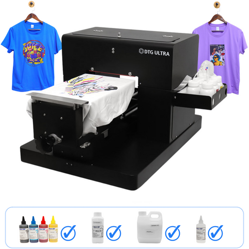 DTG ULTRA A4 L805 DTG Printer (Direct to Garment Printer) Bundle