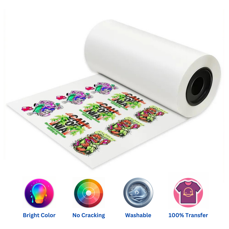 Load image into Gallery viewer, DTF Transfer Film Roll (Direct to Film Transfer Film Roll) Transfer Rolls
